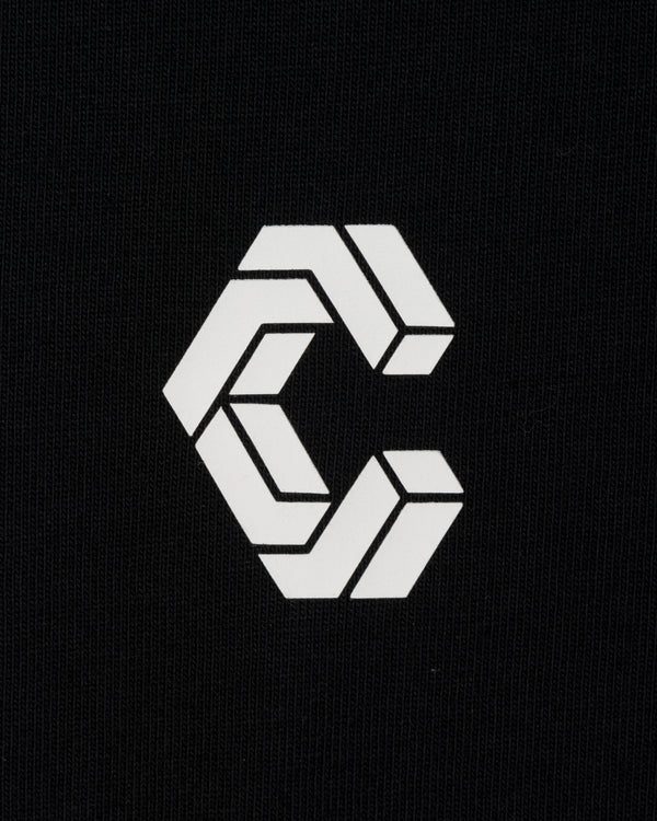 CRONOS SEGMENT L/S TEE【BLACK】