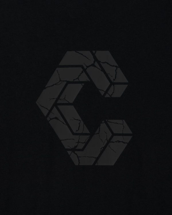 CRONOS SEGMENT L/S TEE【BLACK】