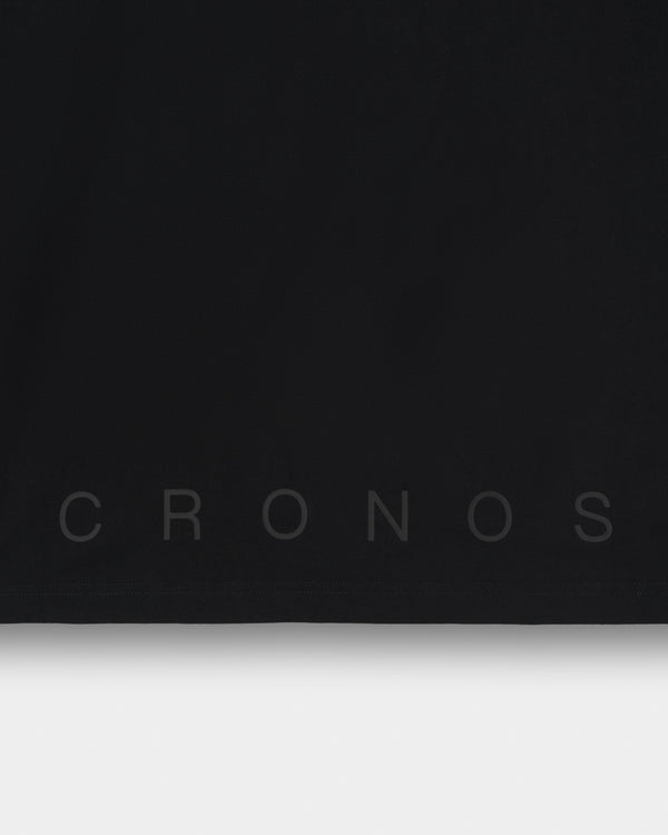 CRONOS SEGMENT L/S TEE【BLACK】