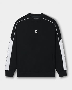 CRONOS ANGLE SWEAT【BLACK】
