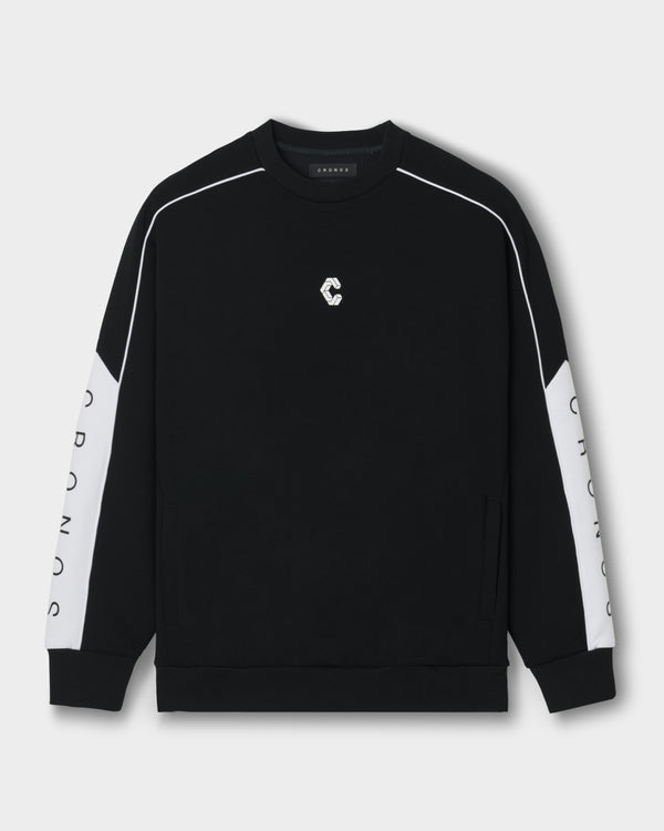 CRONOS ANGLE SWEAT【BLACK】