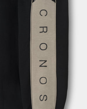 CRONOS ANGLE SWEAT【BLACK×TAUPE】