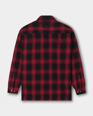 CRONOS TRAD CHECK SHIRT【RED】
