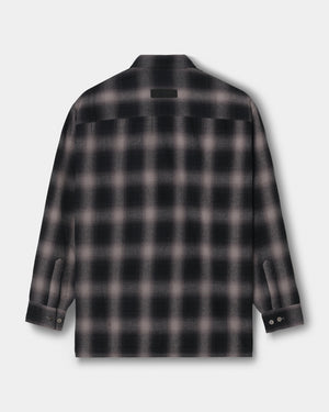 CRONOS TRAD CHECK SHIRT【BLACK】