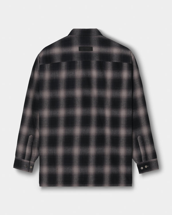 CRONOS TRAD CHECK SHIRT【BLACK】