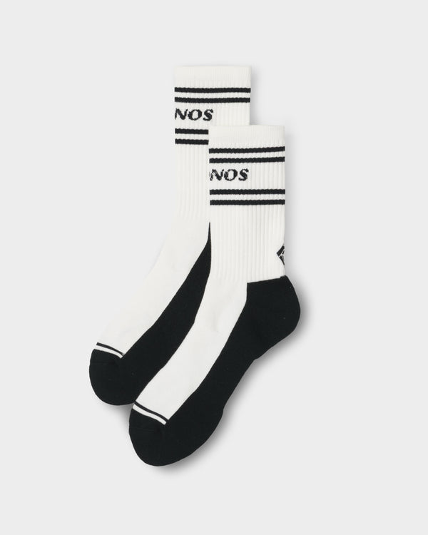 CRONOS BANNER SOCKS【WHITE】