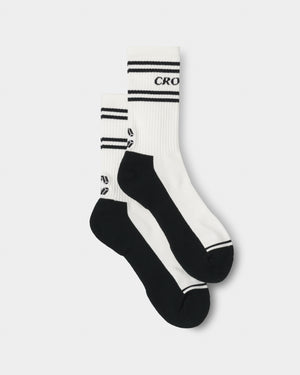 CRONOS BANNER SOCKS【WHITE】
