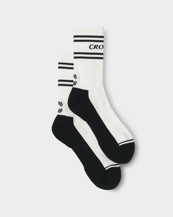 CRONOS BANNER SOCKS【WHITE】