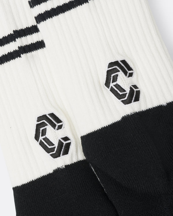 CRONOS BANNER SOCKS【WHITE】
