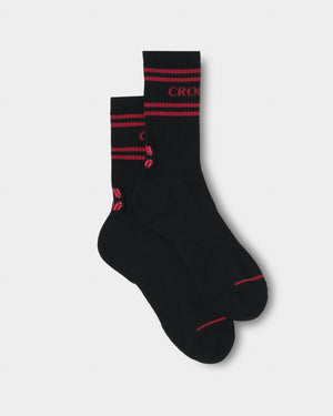 CRONOS BANNER SOCKS【RED】