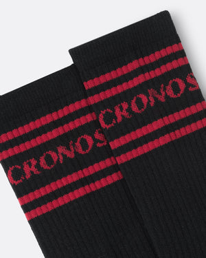 CRONOS BANNER SOCKS【RED】