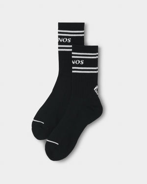 CRONOS BANNER SOCKS【BLACK】