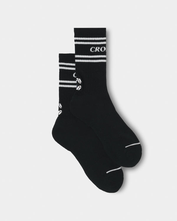 CRONOS BANNER SOCKS【BLACK】