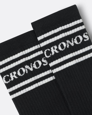 CRONOS BANNER SOCKS【BLACK】