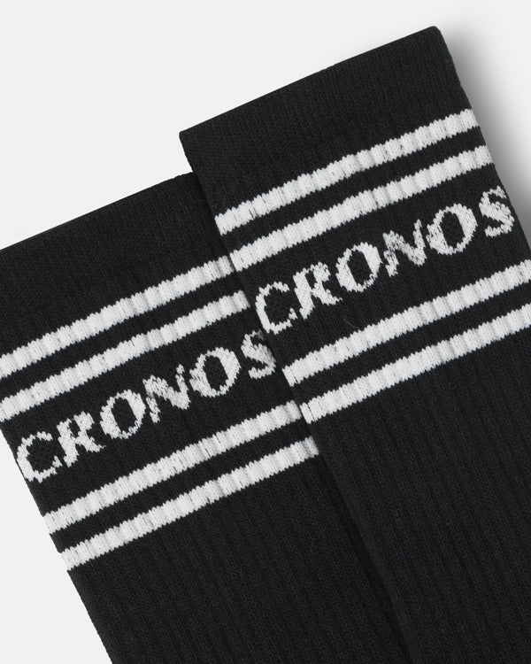 CRONOS BANNER SOCKS【BLACK】