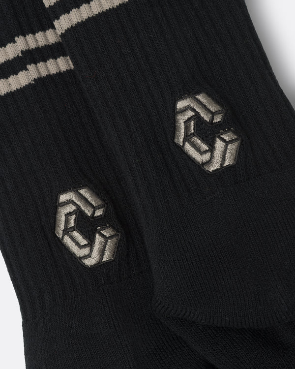 CRONOS BANNER SOCKS【TAUPE】