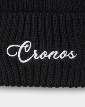CRONOS SCRIPT 針織帽【黑】