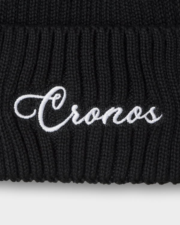 CRONOS SCRIPT 針織帽【黑】