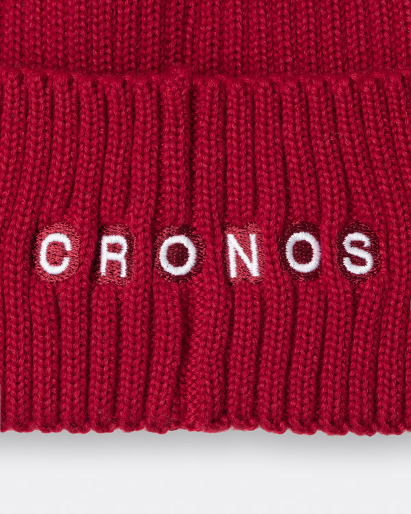CRONOS SCRIPT 針織帽【紅】