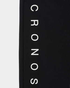 CRONOS 寬版錐形長褲【黑色】
