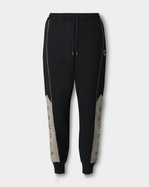 CRONOS ANGLE PANTS【BLACK×TAUPE】