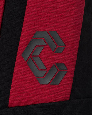 CRONOS AXIS SKINNY PANTS【BLACK×RED】