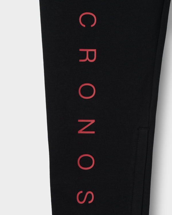 CRONOS AXIS SKINNY PANTS【BLACK×RED】
