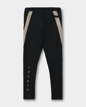 CRONOS AXIS SKINNY PANTS【BLACK×GREIGE】