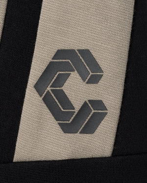 CRONOS AXIS SKINNY PANTS【BLACK×GREIGE】