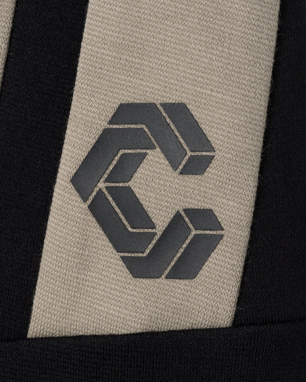 CRONOS AXIS SKINNY PANTS【BLACK×GREIGE】