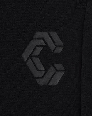 CRONOS REFLECTIVE LOGO SKINNY PANTS【BLACK×SILVER】