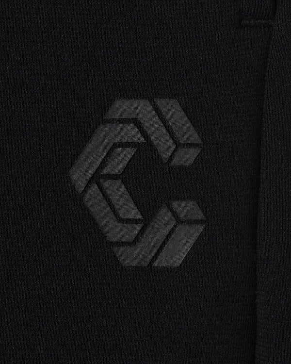 CRONOS REFLECTIVE LOGO SKINNY PANTS【BLACK×SILVER】