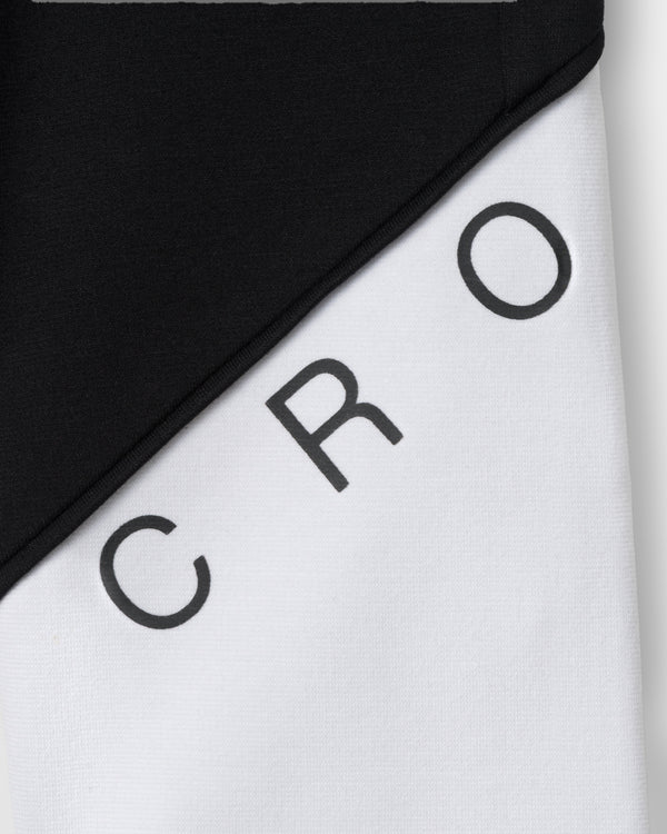 CRONOS  SEGMENT SKINNY PANTS【BLACK×WHITE】