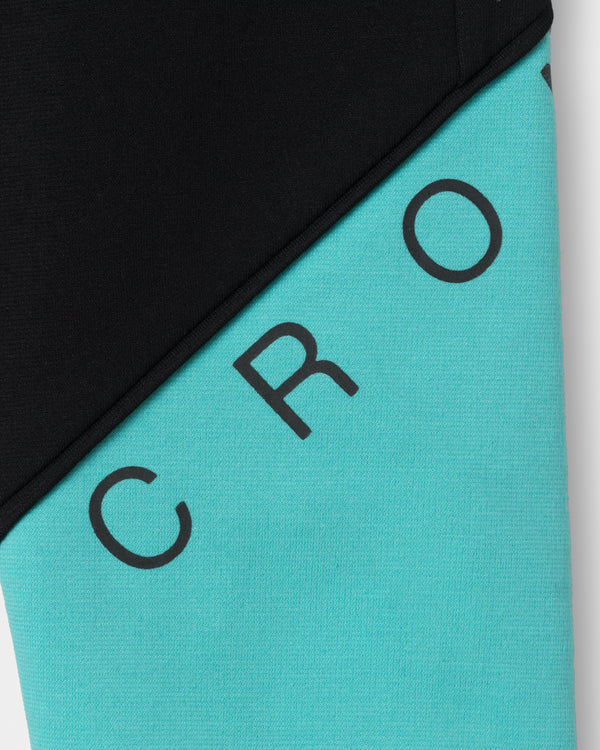 CRONOS  SEGMENT SKINNY PANTS【BLACK×T.BLUE】