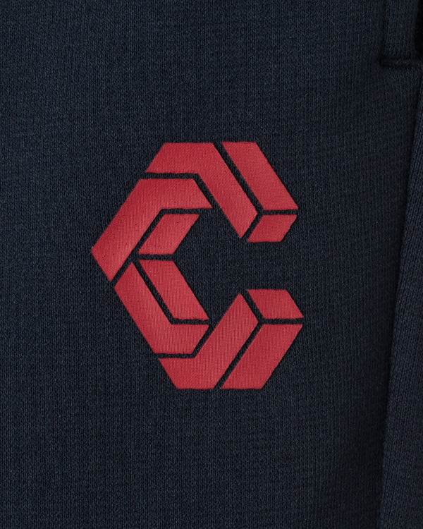 CRONOS  SEGMENT SKINNY PANTS【NAVY】