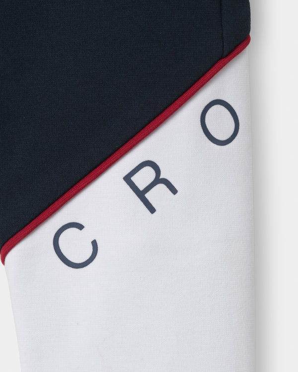 CRONOS  SEGMENT SKINNY PANTS【NAVY】