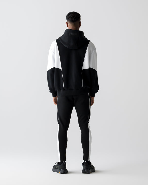 CRONOS ANGLE HOODIE【BLACK】