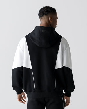 CRONOS ANGLE HOODIE【BLACK】