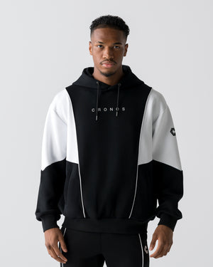 CRONOS ANGLE HOODIE【BLACK】