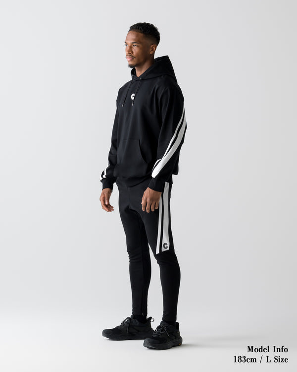 CRONOS AXIS HOODIE【BLACK】