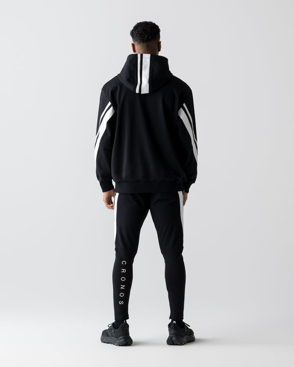 CRONOS AXIS HOODIE【BLACK】