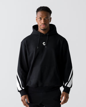 CRONOS AXIS HOODIE【BLACK】