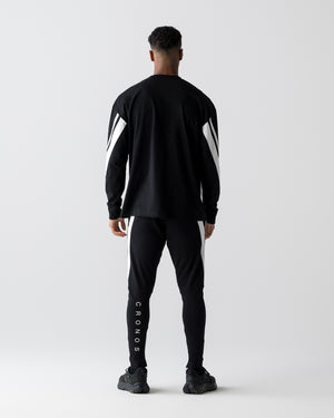 CRONOS AXIS L/S TEE【BLACK】
