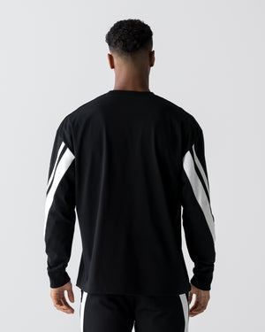 CRONOS AXIS L/S TEE【BLACK】