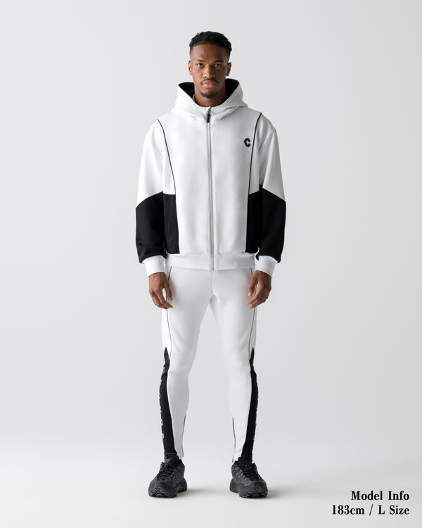 CRONOS ANGLE PANTS【WHITE】