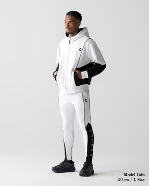 CRONOS ANGLE PANTS【WHITE】