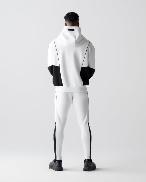 CRONOS ANGLE ZIP BLOUSON【WHITE】