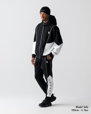 CRONOS ANGLE ZIP BLOUSON【BLACK】