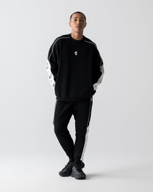 CRONOS ANGLE PANTS【BLACK】