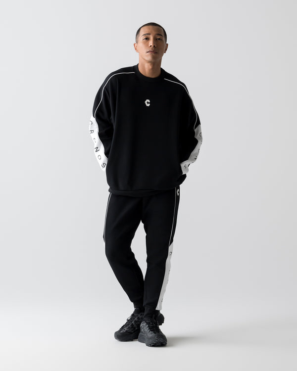 CRONOS ANGLE PANTS【BLACK】